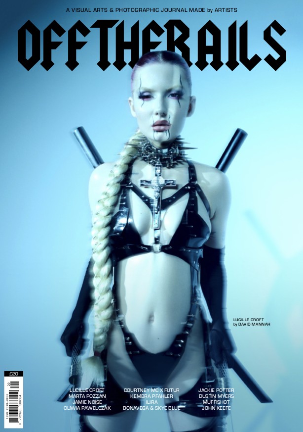 Off The Rails magazine cover featuring Lucille Croft, photographed by David Mannah